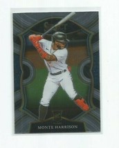 Monte Harrison (Miami Marlins) 2021 Panini Select Concourse Rookie Card #57 - £3.90 GBP