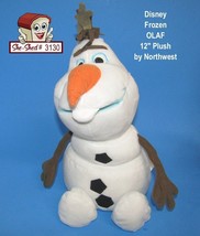 Disney Frozen OLAF 12 inch Plush Toy Olaf Stuffed Animal - $9.95