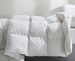 King Size Down Comforter - Opulent All-Season Duvet Insert,, White). - $77.98