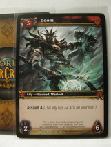 (TC-1532) 2010 World of Warcraft Trading Card #130/220: Doom - $1.00