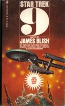 Star Trek 9 Paperback Book James Blish Bantam 1978 FINE- - £2.35 GBP