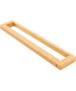18&quot; Towel Rack For Bathroom, Red Oak Wood, Wall Mounted Towel, Craft Kit... - £34.32 GBP