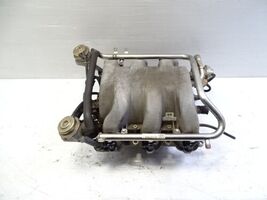 01 Mercedes R170 SLK320 intake manifold, w/fuel injectors, 1121401201, 1... - $3,102.69 MXN