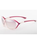 Tom Ford JENNIFER TF8 72Z Pink / Pink Mirrored Sunglasses FT008 72Z 61mm - $236.55