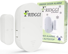 FRIDGGI - Freezer Door Alarm with 60 Second Delay, 2, 3, and 4 Minute Reminders, - £20.92 GBP