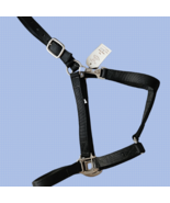 Billy Cook Black Nylon Halter Large Horse or Warmblood Size New - £10.41 GBP