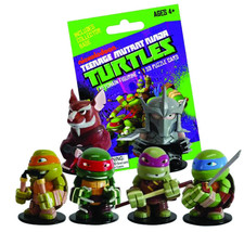 Teenage Mutant Ninja Turtles 3D Keychain Figurine &amp; Puzzle Blind Package Set 3 - £11.14 GBP