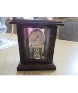 International Silver Co. Rotating Pendulum Mantel Shelf Clock Wood Tested - €16,09 EUR