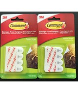 COMMAND Reusable DAMAGE FREE White Small Poster Strip 12 Pack 17024ES LO... - $13.67