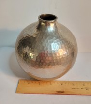 Hammered Metal Vase image 5