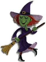 BeyondVision Custom and Unique Happy Halloween [ Monster Mash Witch] Embroidered - £17.47 GBP