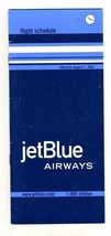 jetBlue Airways Flight Schedule August 2002 - £9.27 GBP