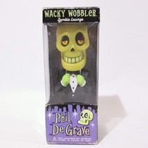 Vintage Funko Wacky Wobblers Phil DeGrave Zombie Lounge 2006 Box Damage - £30.55 GBP