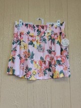 Jolie &amp; Joy by FCT with Love Juniors Plus Bot Floral Pink Mini Skirt 3X - £12.29 GBP