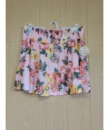 Jolie &amp; Joy by FCT with Love Juniors Plus Bot Floral Pink Mini Skirt 3X - $15.44