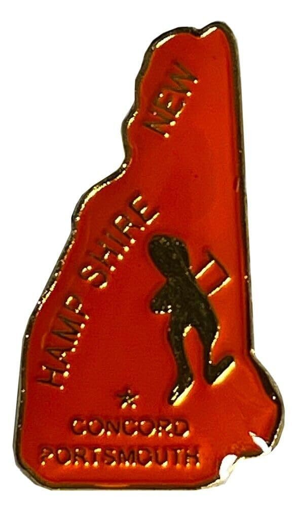 New Hampsire Enamel State Map Hat Cap Lapel Pin (ACE - 630) (12) - $6.24+