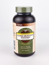 GNC Natural Brand Super Digestive Enzymes 100 Capsules BB 4/2025 - £13.10 GBP