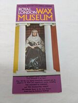 Victoria British Columbia Canada Royal London Wax Museum Brochure - $26.22 CAD