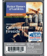 Smoked Caramel Fireside Better Homes and Gardens Scented Wax Cubes Tarts... - £3.14 GBP