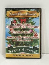 Santa Claus Classics: 3 Kids Holiday Films on DVD (Santa &amp; The Three Bears) - £7.90 GBP