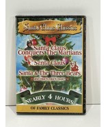 Santa Claus Classics: 3 Kids Holiday Films on DVD (Santa &amp; The Three Bears) - £7.83 GBP