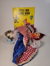 Triple Flip Doll Little Red Riding Hood, Grandma &amp; Big Bad Wolf &amp; PaperBack Book - £46.20 GBP