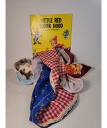 Triple Flip Doll Little Red Riding Hood, Grandma &amp; Big Bad Wolf &amp; PaperB... - $66.80 CAD
