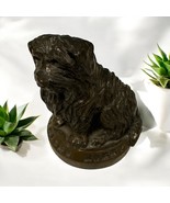 Greyfriars Bobby Skye Terrier Guardian Dog  2.75” Heavy Metal Figurines - $27.06 CAD