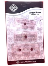 3PK Bow Maker JEM Large Plastic Sizes 4 to 6 Instructions Christmas Wrap... - $5.86