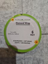 Floral &amp; Garden Diamond Wrap 6 Feet X 1 Inch - $1.16