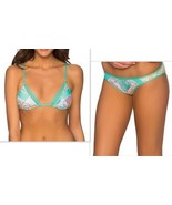 B. Swim Swimsuit Global Women&#39;s Micro Triangle Top &amp; Nova Cheeky Bottom ... - $50.70 CAD