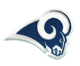 Los Angeles Rams NFL Football Fully Embroidered Iron On Patch 4.75&quot; x 3.25&quot; - £10.12 GBP