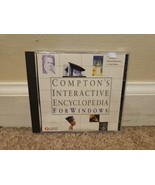 Compton&#39;s Interactive Encyclopedia for Windows (PC CD-Rom, 1992) 1.01VW - £14.89 GBP