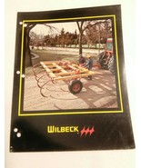 VINTAGE 1970&#39;s WILBECK EQUIPMENT WHEELED CHISEL PLOW FARM TRACTOR SALES ... - £15.37 GBP