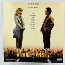 When Harry Met Sally Laserdisc Billy Crystal, Meg Ryan Movie Very Good Condition - £5.41 GBP