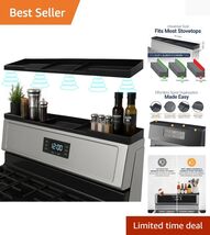 Fashionable Magnetic Stove Top Shelf - Quick Installation &amp; No Tools Req... - $39.55