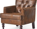 Brown Christopher Knight Home Malone Tufted Club Chair. - $306.96