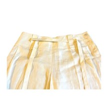 Weekend Max Mara 100% Linen Wide Leg Pants Sz 10 US Semi Sheer Ivory Cre... - $93.49