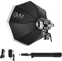 Gvm 80W Softbox Lighting Kit With App Control, Professional Studio Photography - £176.60 GBP