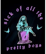 Nightmare Before Christmas Disney SALLY Sick Of All The Pretty Boys TShi... - $229.46 MXN