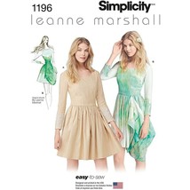 Simplicity Sewing Pattern 1196 Leanne Marshall Dress Size 12-16 - £7.14 GBP