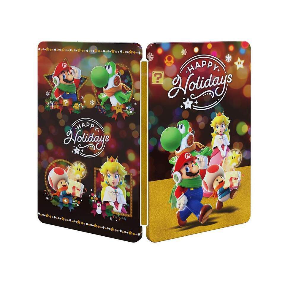 Official Super Mario Bros. Limited Edition SteelBook Case for Nintendo S... - $13.85