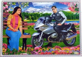Bollywood Actor Ajay Devgan Kajol Poster India 20 inch X 28 inch India Stars - £31.45 GBP