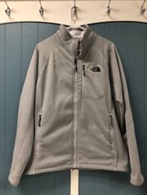 Gray Mens The North Face Skyline Fleece Full Zip Jacket Coat Size L Large - $42.69