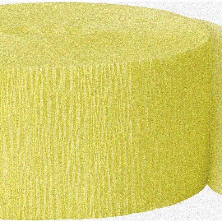 Party Perfection: Vibrant Canary Yellow 81ft Decor for Industries 6306 - $18.80