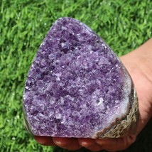 Amethyst Geode cathedral crystal cluster - 3.5X4.9X5 Inch(2.99Lb) - £157.48 GBP