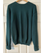Polo by Ralph Lauren green crew neck pullover sweater long sleeve size XL - £28.04 GBP