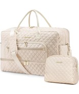 Weekender Overnight Bag Women Large Travel Duffle Bag with Shoe Compartment Wet  - $47.95