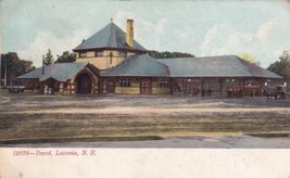 Depot Laconia New Hampshire NH 1911 Miller Missouri Lockwood Postcard D26 - £2.38 GBP
