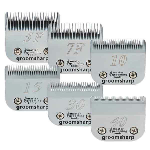 Groom Sharp Stainless Steel Clipper Blades Professional Grade Dog Pet Gr... - $39.49+